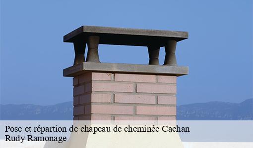 Pose et répartion de chapeau de cheminée  cachan-94230 Rudy Ramonage