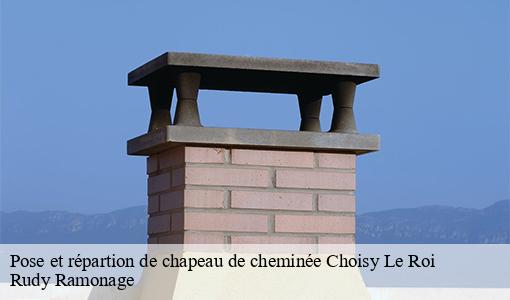 Pose et répartion de chapeau de cheminée  choisy-le-roi-94600 Rudy Ramonage