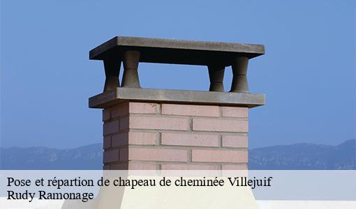 Pose et répartion de chapeau de cheminée  villejuif-94800 Rudy Ramonage