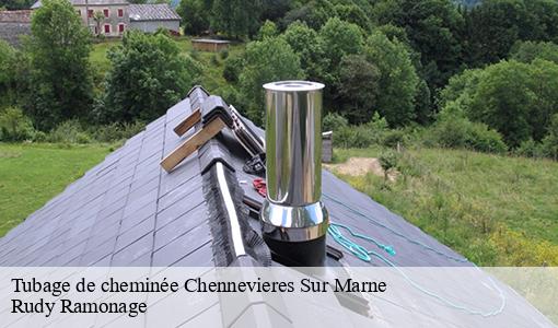 Tubage de cheminée  chennevieres-sur-marne-94430 Rudy Ramonage