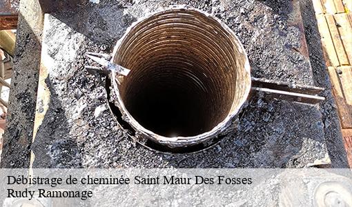 Débistrage de cheminée  saint-maur-des-fosses-94100 Rudy Ramonage